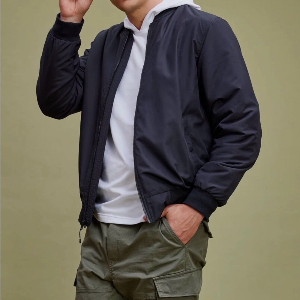 Men's Aviator Jacket - lightly insulated.